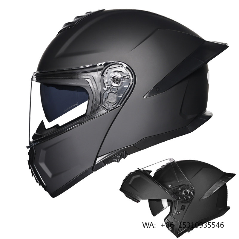Modular Flip Up Motorcycle Helmet Dot Approved - خوذة دراجة نارية معتمدة من وزارة