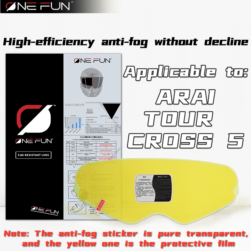 Motorcycle Helmet Anti Fog Pinlock Shield - مكافحة الضباب قناع لجولة CROSSV 5