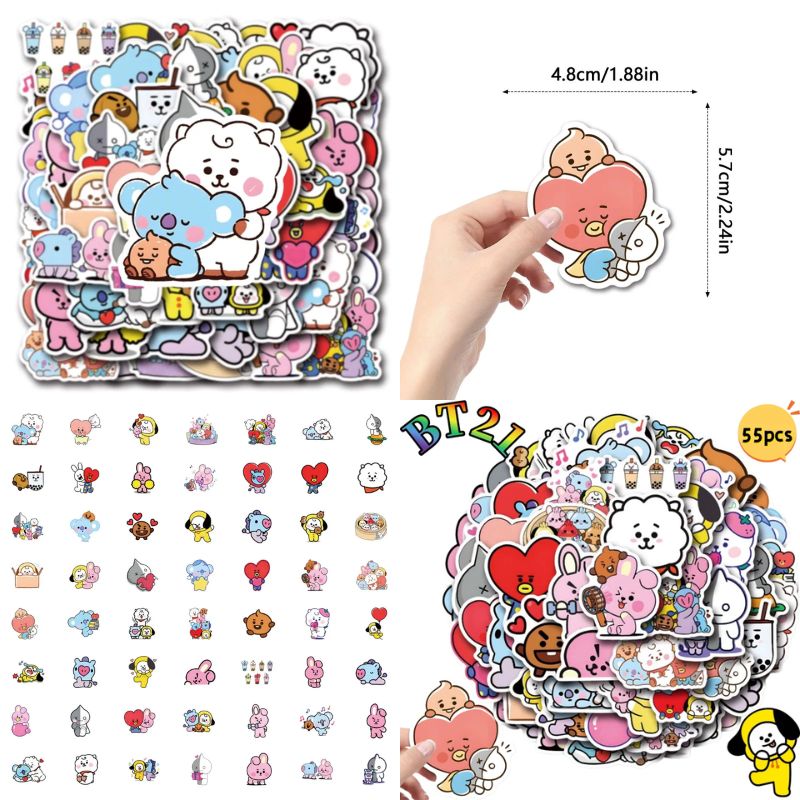 Atv Parts - ملصقات BT 2 1 Chimmy Cooky
