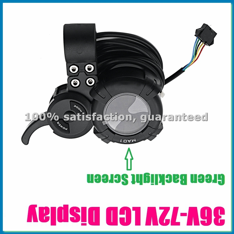 Scooter Parts - شاشة عرض LCD مع إضاءة خلفية
