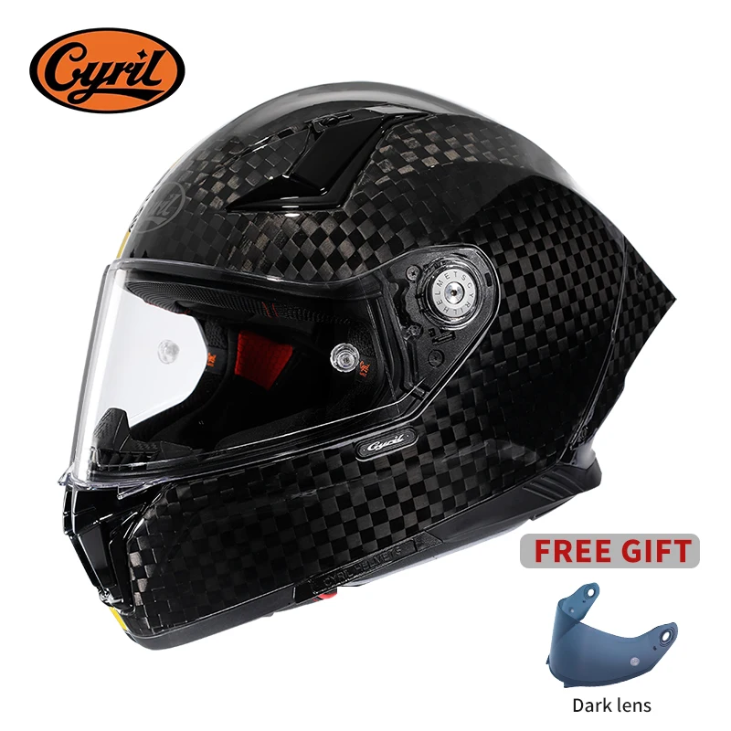 Carbon Fiber Lightweight Motorcycle Helmet - خوذة دراجة نارية خفيفة الوزن من