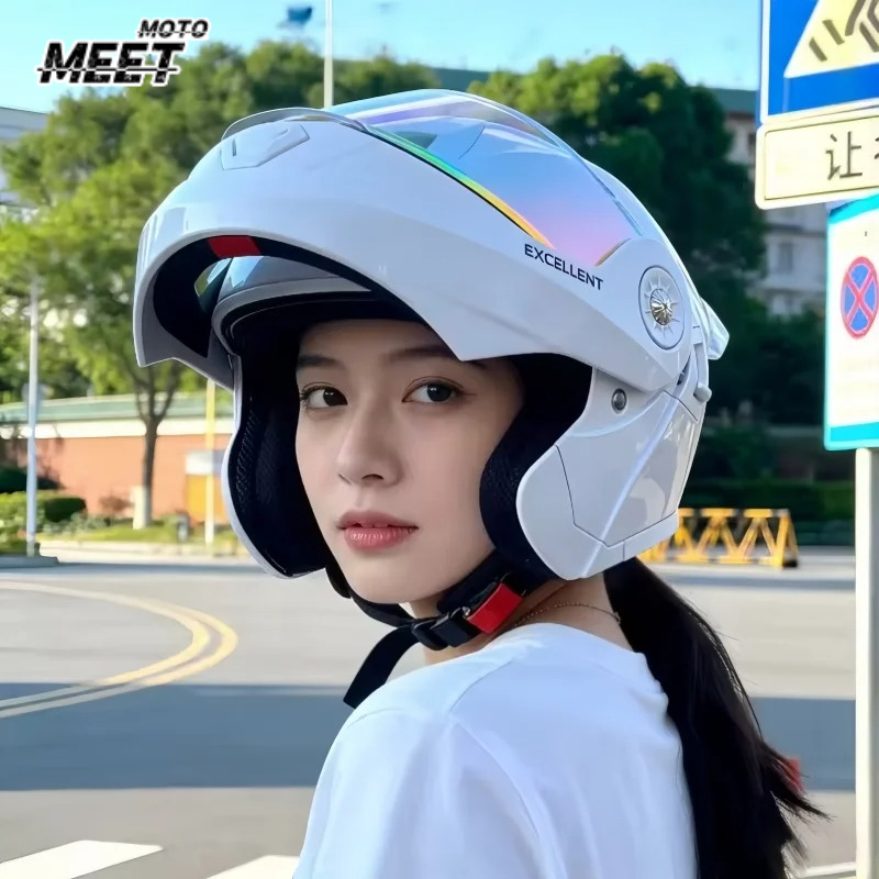 Motorcycle Helmet Inner Sun Visor Lens - خوذة دراجة نارية متعددة الاستخدامات لجميع