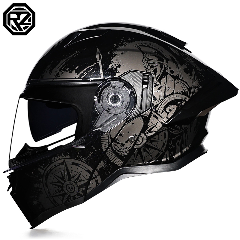Modular Flip Up Motorcycle Helmet Dot Approved - خوذة دراجة نارية ORZ-997 قابلة للطي
