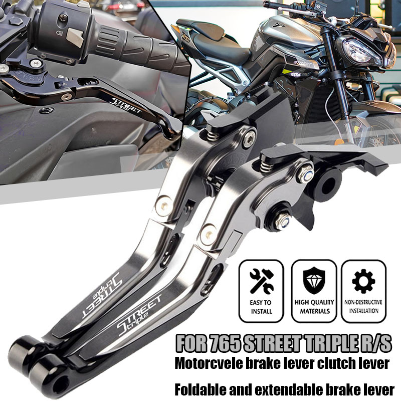 Cnc Aluminum Adjustable Brake Clutch Levers - ذراع فرامل وقابض قابل للتعديل والطي