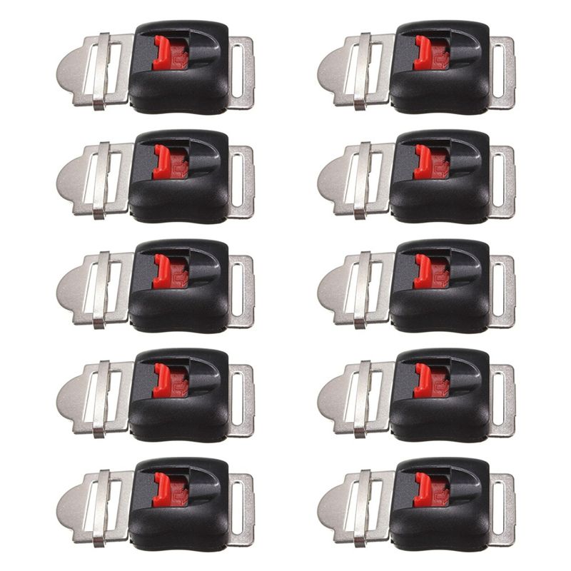 Quick Release Buckle Motorcycle Helmet - مشبك قوي لخوذات الدراجات النارية، 10