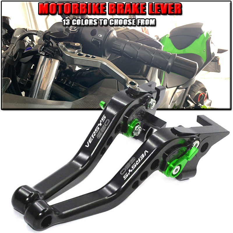 Cnc Aluminum Adjustable Brake Clutch Levers - لـ Kawasaki Versys 650 Versys650 2006-2008،