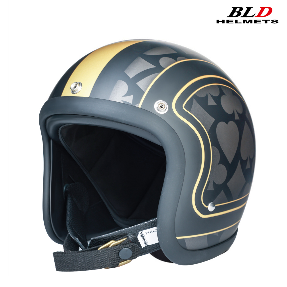 Vintage Open Face Retro Helmet - الانظار اليابان كوريا نمط الأزياء TT