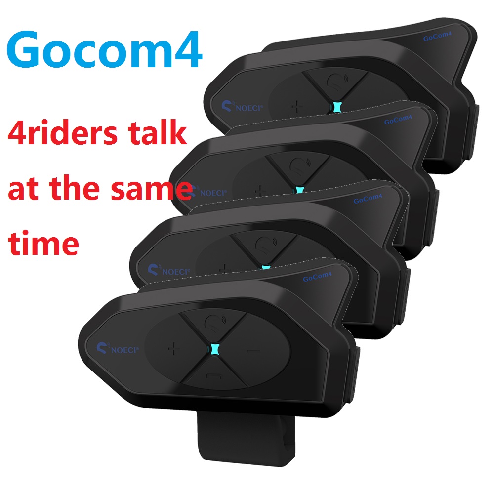 Universal Motorcycle Helmet Intercom Headset - خوذة الاتصال الداخلي GOCOM4 مزودة بتقنية