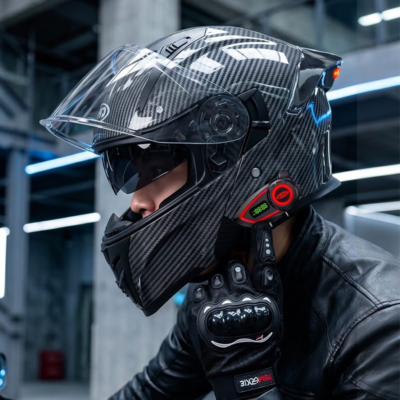 Modular Flip Up Motorcycle Helmet Dot Approved - خوذات دراجات نارية من مادة ABS