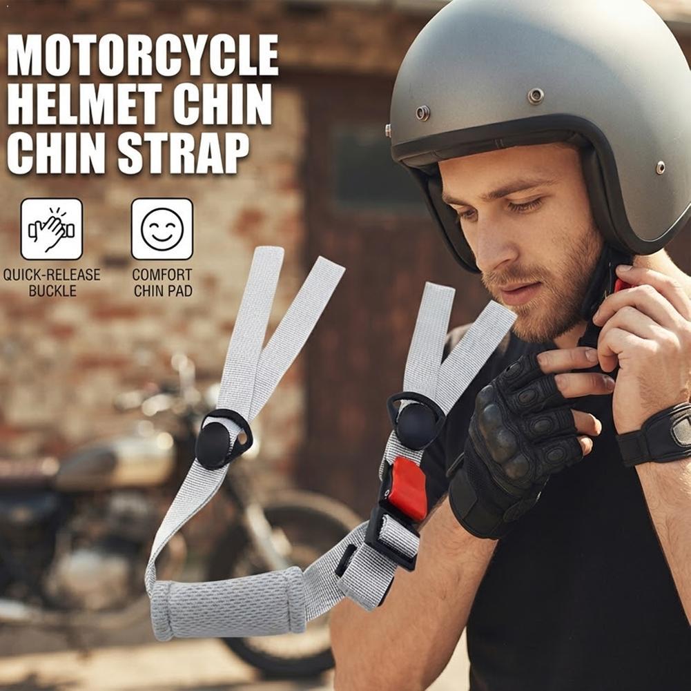 Quick Release Buckle Motorcycle Helmet - حزام ذقن عالمي لخوذة الدراجات النارية