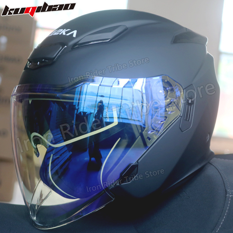 Modular Flip Up Motorcycle Helmet Dot Approved - خوذة دراجة نارية كوكيباو بعدستين قابلة