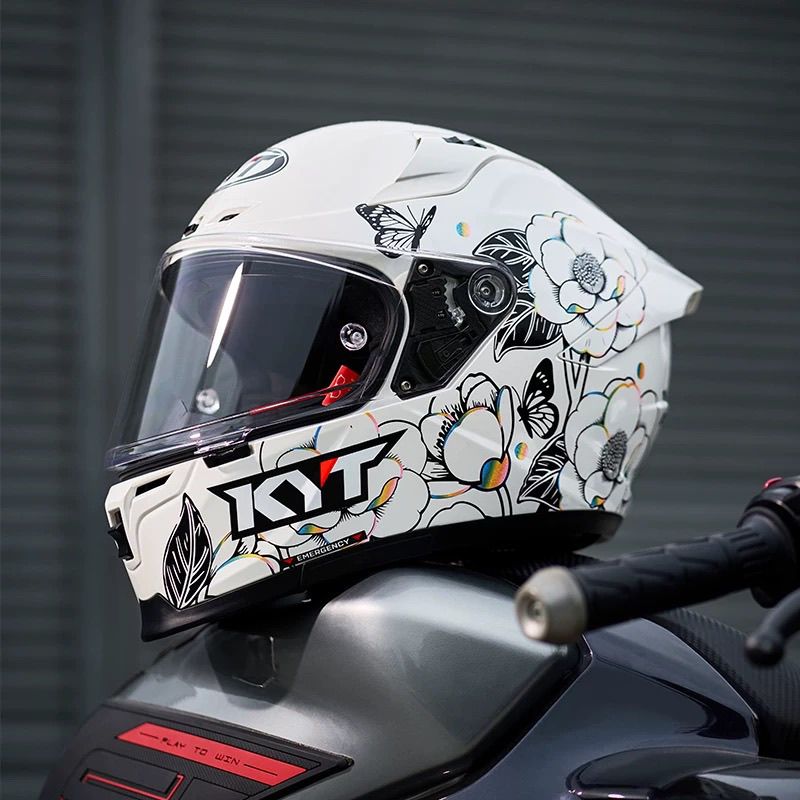 خوذة دراجات نارية HOT KYT ST م - مراجعة Carbon Fiber Lightweight Motorcycle Helmet وسعره