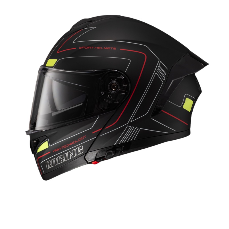 خوذة دراجة نارية معتمدة من وزا - مراجعة Modular Flip Up Motorcycle Helmet Dot Approved وسعره