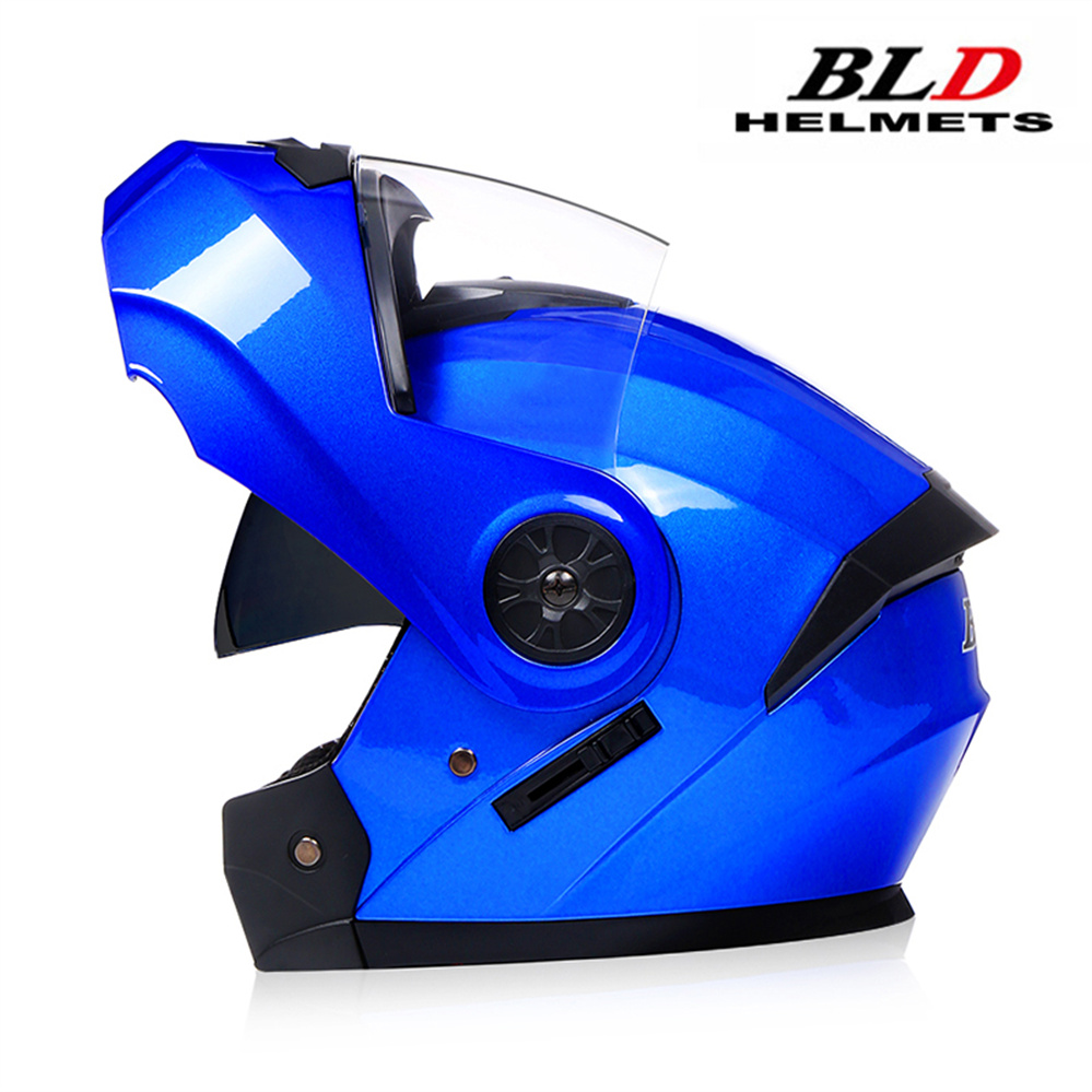 خوذة مزدوجة العدسة وحدات موضة  - مراجعة Dual Visor Motorcycle Racing Helmet وسعره
