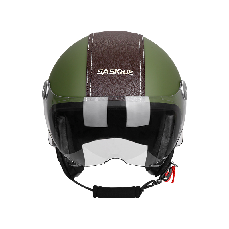 خوذة دراجة نارية كلاسيكية مفتو - مراجعة Vintage Open Face Retro Helmet وسعره
