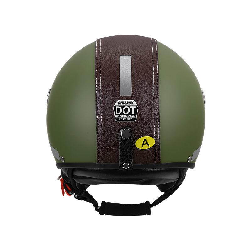خوذة دراجة نارية كلاسيكية مفتو - مراجعة Vintage Open Face Retro Helmet وسعره