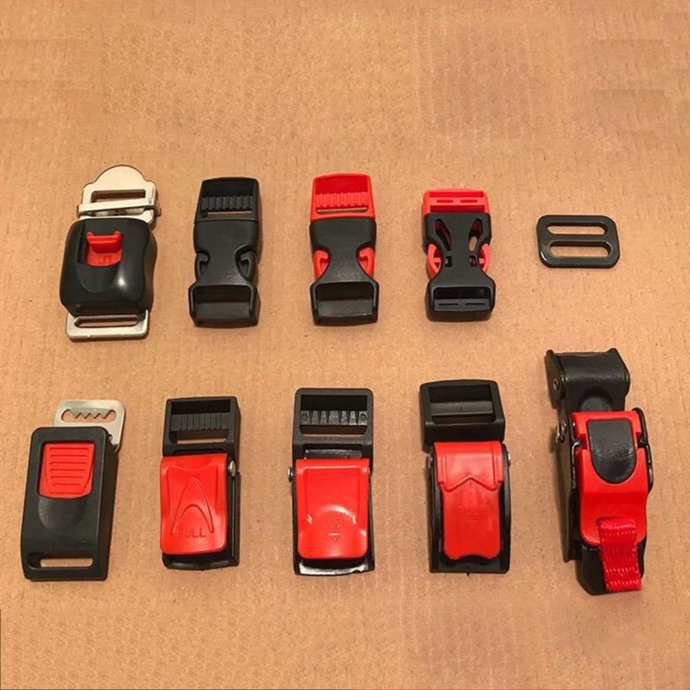 البلاستيك دراجة نارية خوذة قفل - مراجعة Quick Release Buckle Motorcycle Helmet وسعره