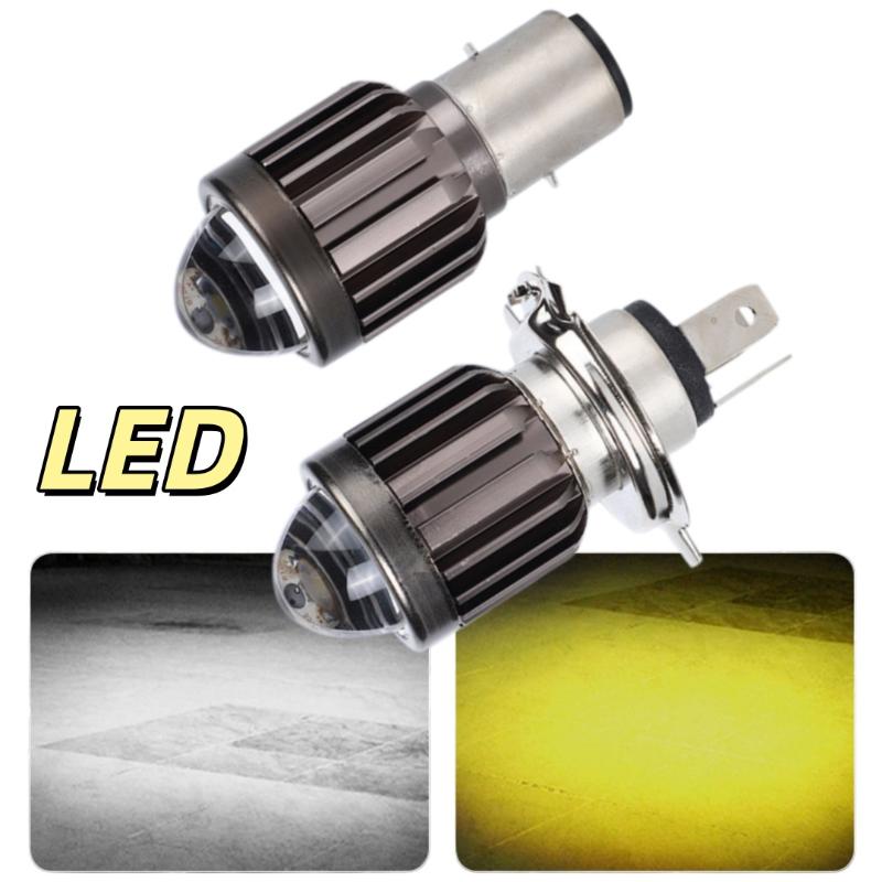 مصباح أمامي LED جديد للدراجات  - مراجعة Universal Motorcycle Led Headlight Projector وسعره