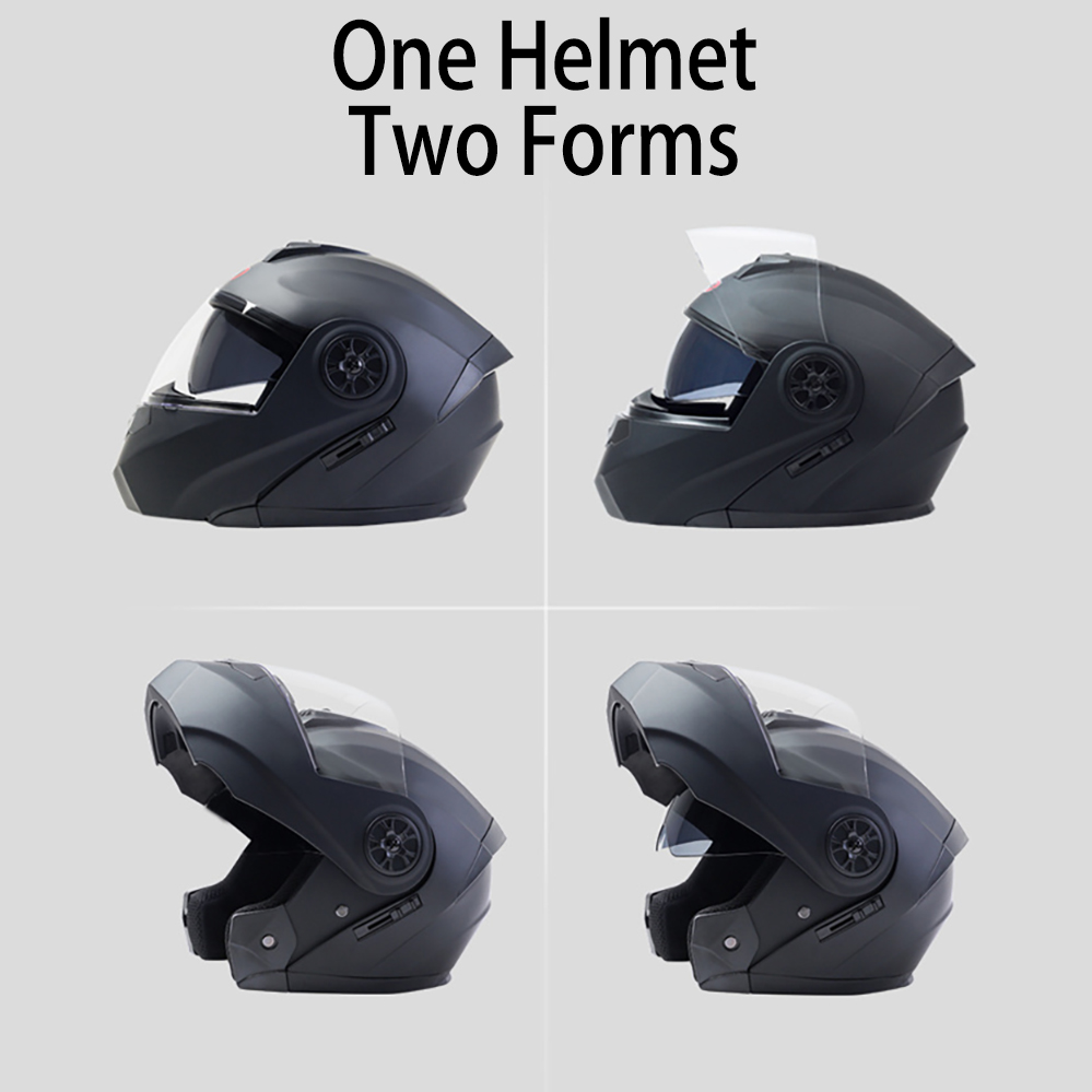 خوذات الدراجات النارية للرجال  - مراجعة Full Face Motorcycle Helmet With Bluetooth وسعره