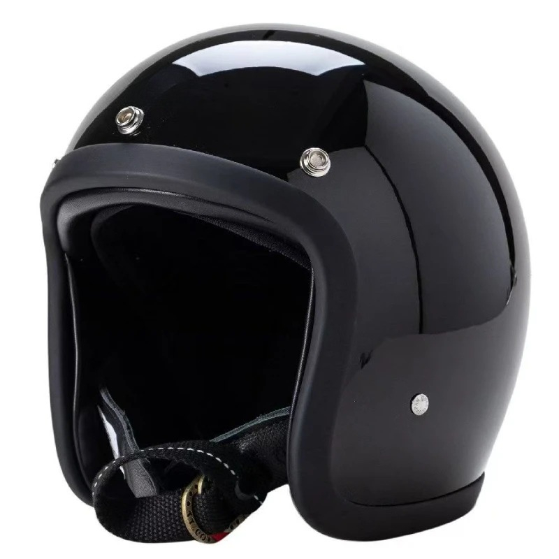 خوذة دراجة نارية مفتوحة الوجه  - مراجعة Vintage Open Face Retro Helmet وسعره