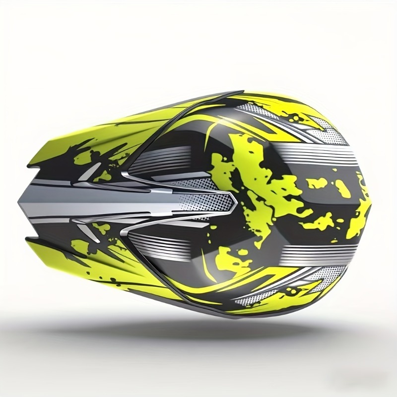 طقم خوذة دراجات نارية للطرق ال - مراجعة Off Road Motocross Helmet Goggles Set وسعره