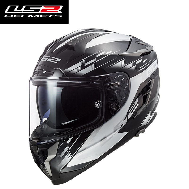خوذة LS2 تشالنجر FF327 FF800 ك - مراجعة Dual Visor Motorcycle Racing Helmet وسعره