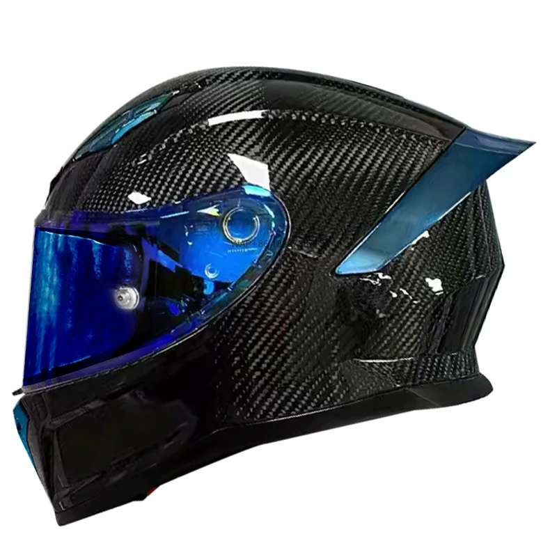 خوذة دراجات نارية من ألياف الك - مراجعة Carbon Fiber Lightweight Motorcycle Helmet وسعره