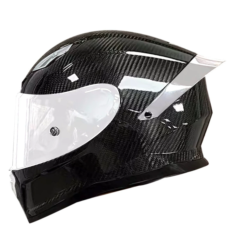 خوذة دراجات نارية من ألياف الك - مراجعة Carbon Fiber Lightweight Motorcycle Helmet وسعره