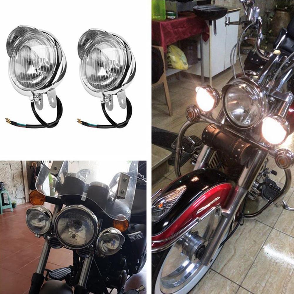 الكروم العالمي للدراجات الناري - مراجعة Universal Motorcycle Led Headlight Projector وسعره