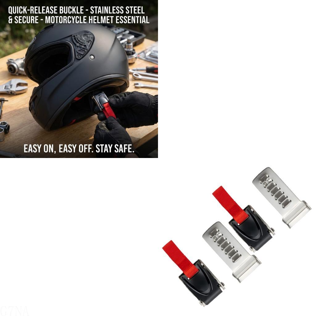 خوذات الدراجات النارية G7NA من - مراجعة Quick Release Buckle Motorcycle Helmet وسعره