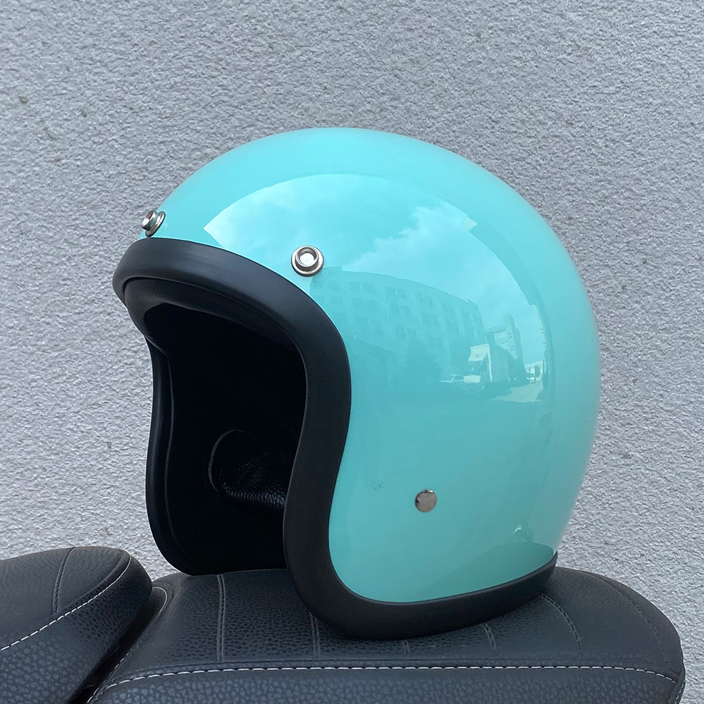 خوذة دراجة نارية TT&COCASCOS ط - مراجعة Vintage Open Face Retro Helmet وسعره