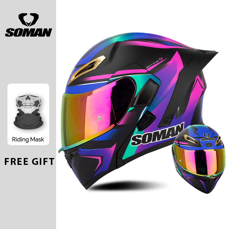 للجنسين DOT المعتمدة المزدوج ق - مراجعة Modular Flip Up Motorcycle Helmet Dot Approved وسعره