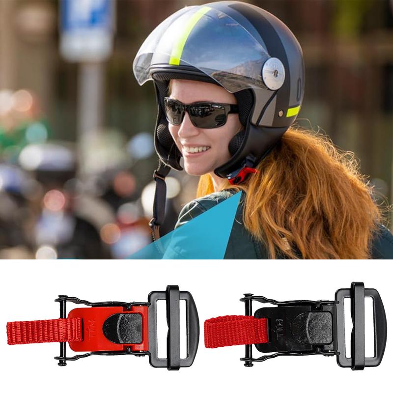 مشبك سريع لحزام الذقن لخوذة ال - مراجعة Quick Release Buckle Motorcycle Helmet وسعره