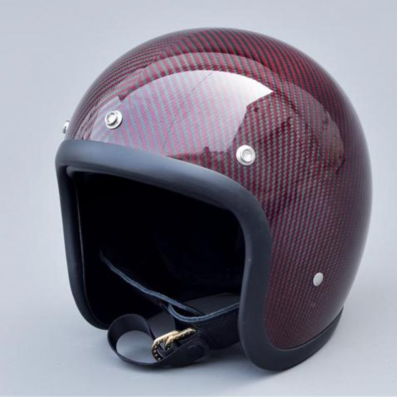 خوذة كلاسيكية كلاسيكية مفتوحة  - مراجعة Carbon Fiber Lightweight Motorcycle Helmet وسعره