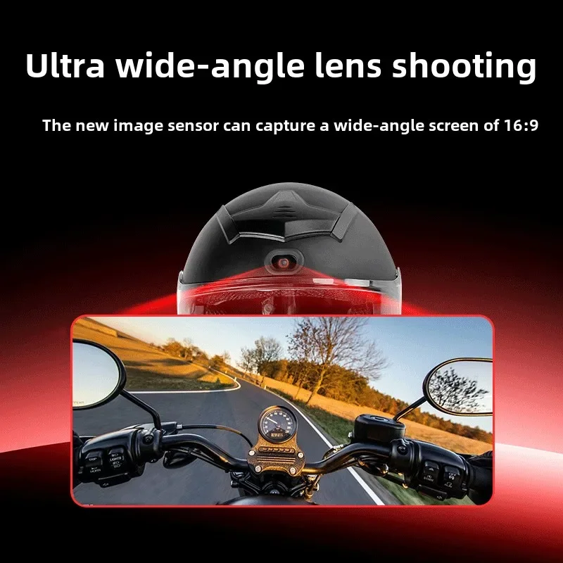 خوذة دراجة نارية ذكية AI مع كا - مراجعة Full Face Motorcycle Helmet With Bluetooth وسعره