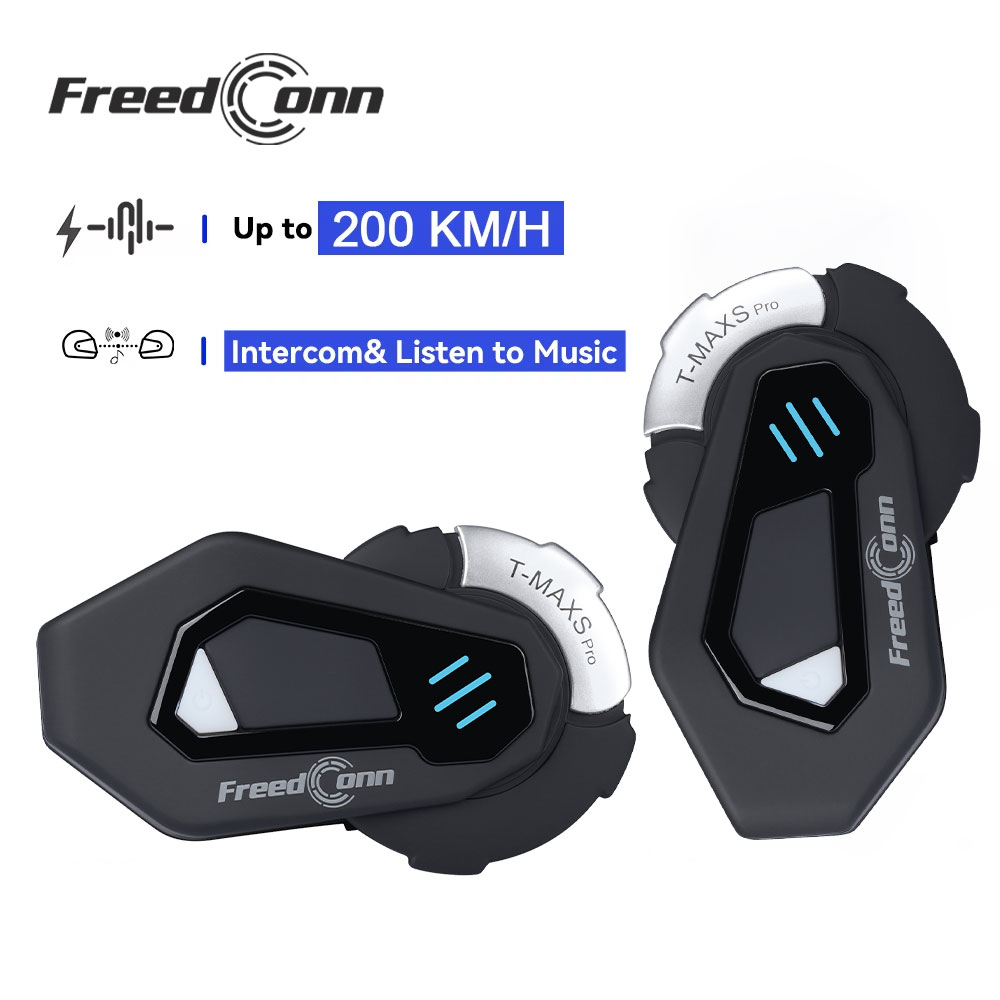 سماعات خوذة دراجات نارية Freed - مراجعة Universal Motorcycle Helmet Intercom Headset وسعره