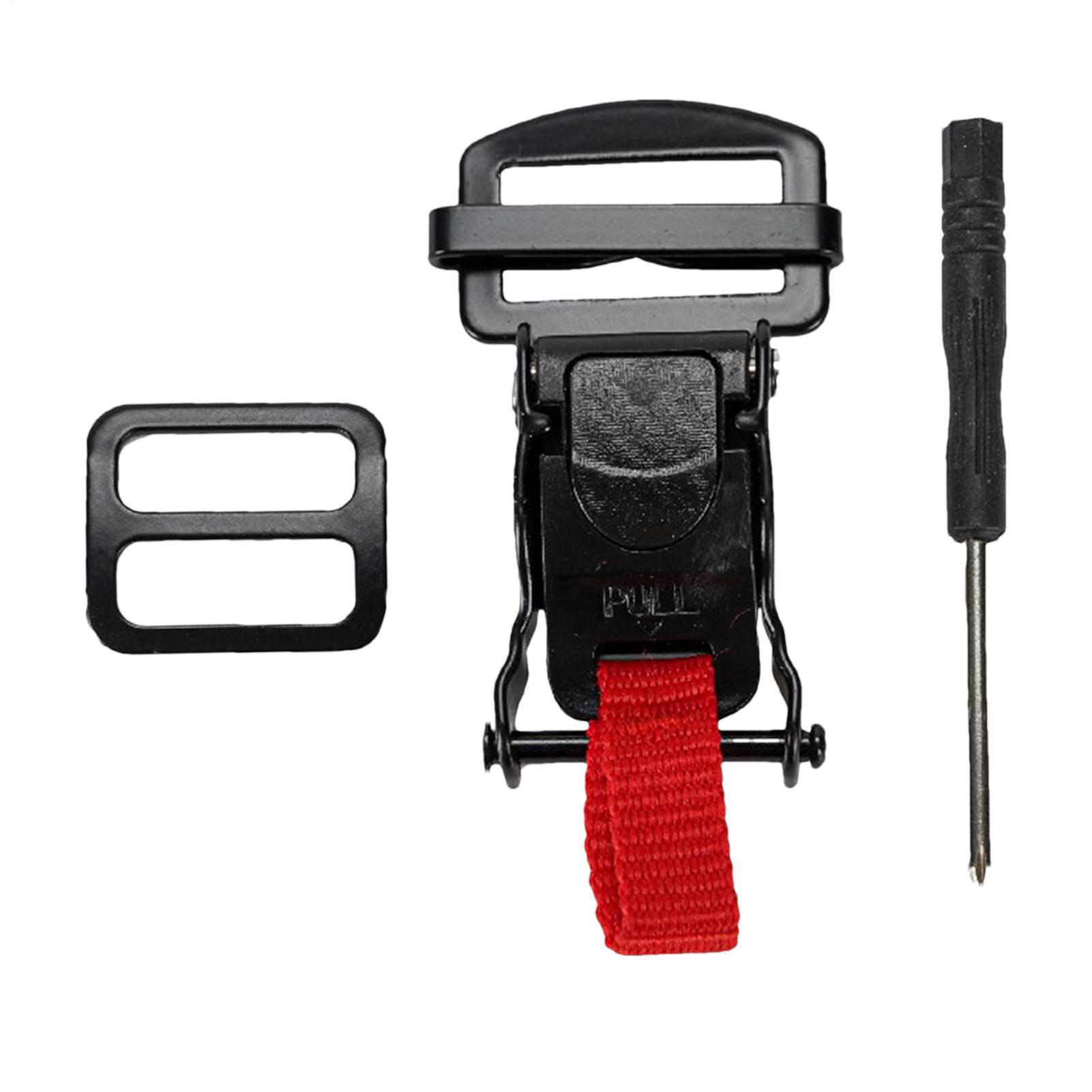 مشبك سريع الفك للخوذات بتصميم  - مراجعة Quick Release Buckle Motorcycle Helmet وسعره