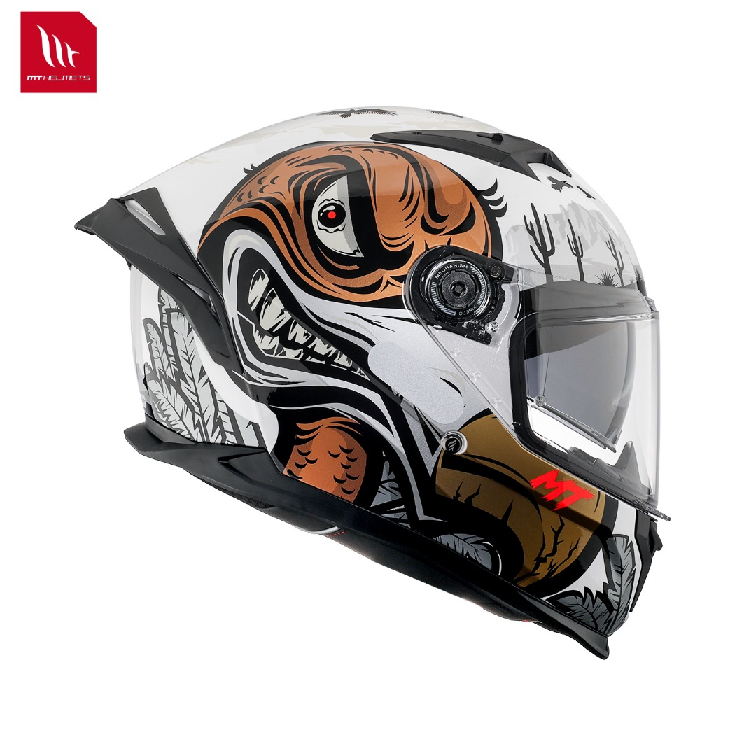 جديد دراجة نارية خوذة شارب 5 ن - مراجعة Dual Visor Motorcycle Racing Helmet وسعره