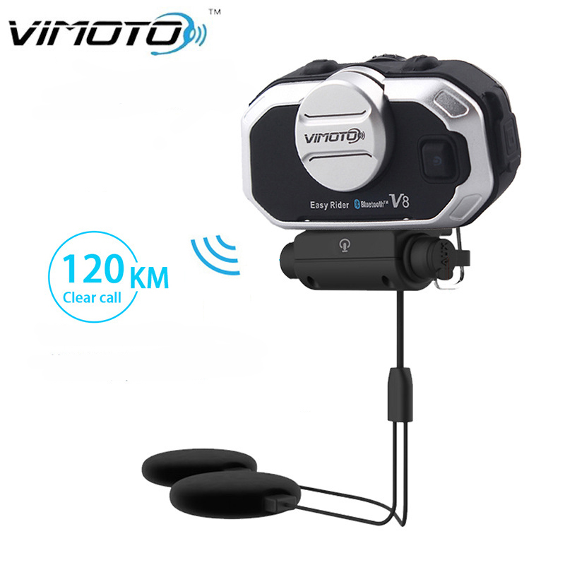 فيموتو V8 دراجة نارية خوذة سما - مراجعة Full Face Motorcycle Helmet With Bluetooth وسعره