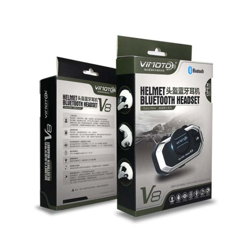 فيموتو V8 دراجة نارية خوذة سما - مراجعة Full Face Motorcycle Helmet With Bluetooth وسعره