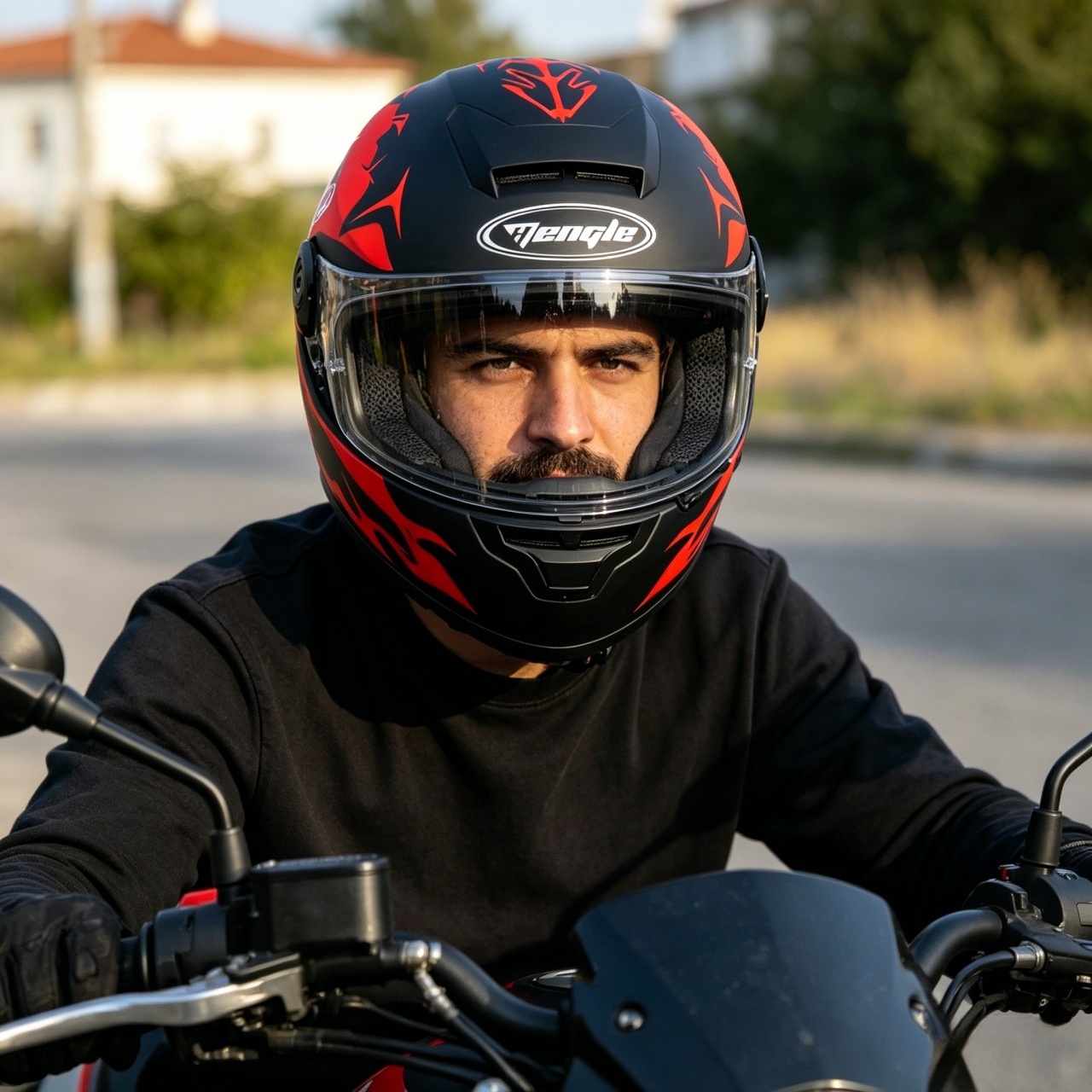 خوذة دراجة نارية كاملة الوجه ل - مراجعة Dual Visor Motorcycle Racing Helmet وسعره