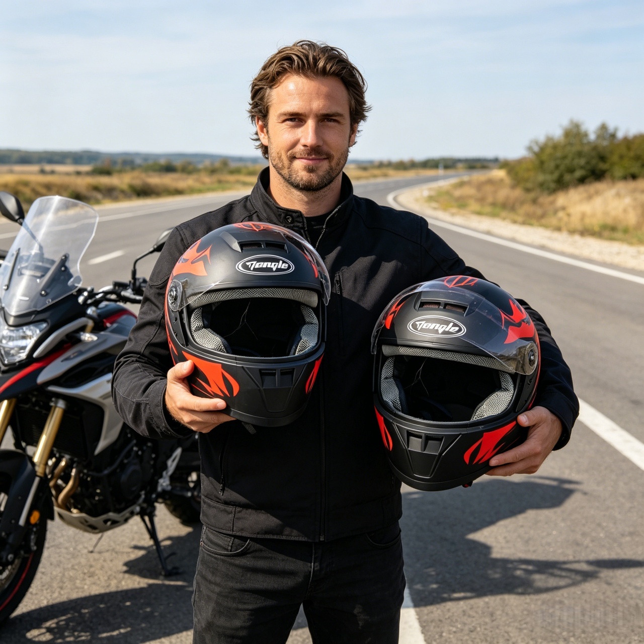 خوذة دراجة نارية كاملة الوجه ل - مراجعة Dual Visor Motorcycle Racing Helmet وسعره
