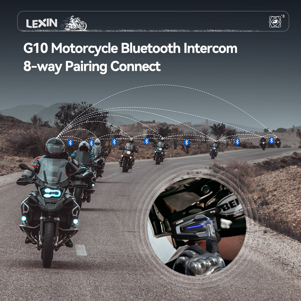 نظام الاتصال الداخلي للدراجات  - مراجعة Universal Motorcycle Helmet Intercom Headset وسعره