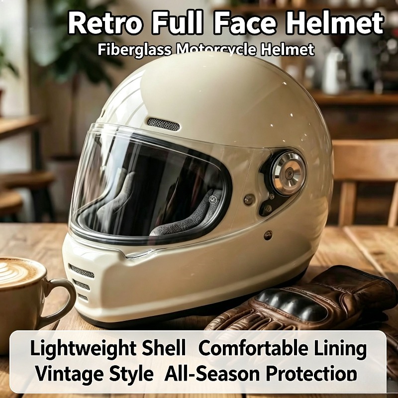 خوذة دراجة نارية من ألياف الكر - مراجعة Carbon Fiber Lightweight Motorcycle Helmet وسعره