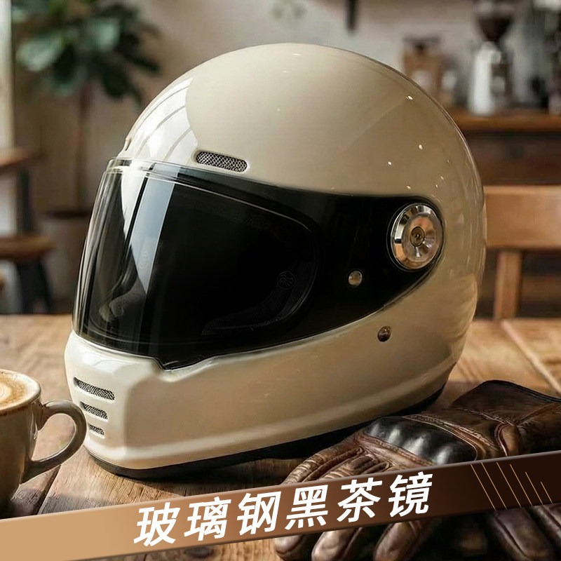 خوذة دراجة نارية من ألياف الكر - مراجعة Carbon Fiber Lightweight Motorcycle Helmet وسعره