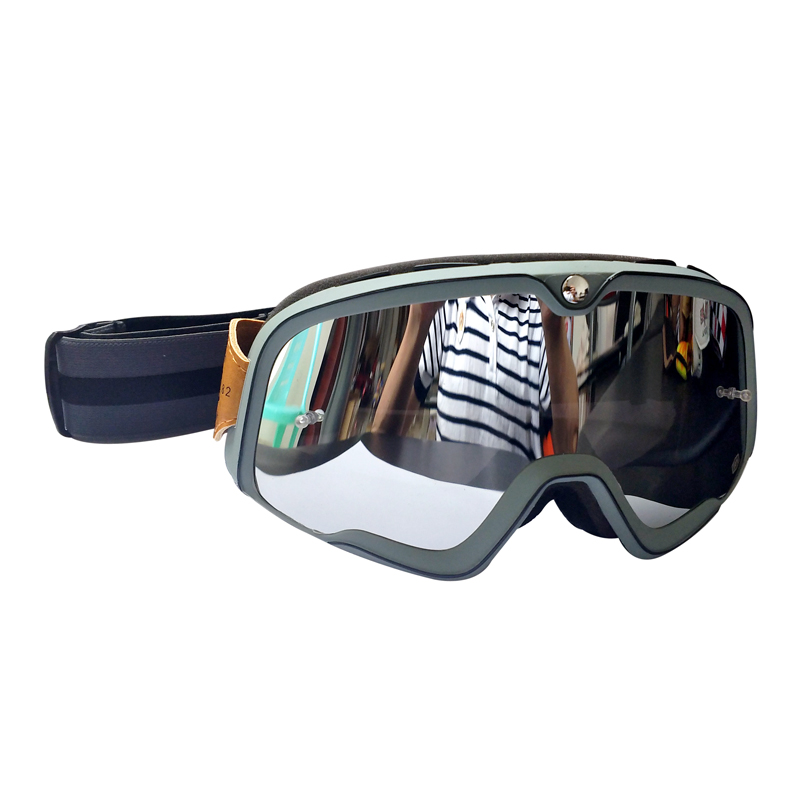 الرجعية موتوكروس نظارات MX على - مراجعة Off Road Motocross Helmet Goggles Set وسعره