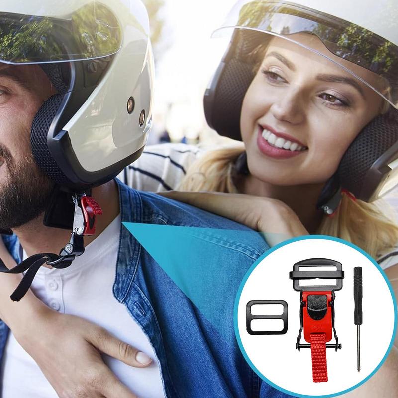 دراجة نارية خوذة مشبك البلاستي - مراجعة Quick Release Buckle Motorcycle Helmet وسعره